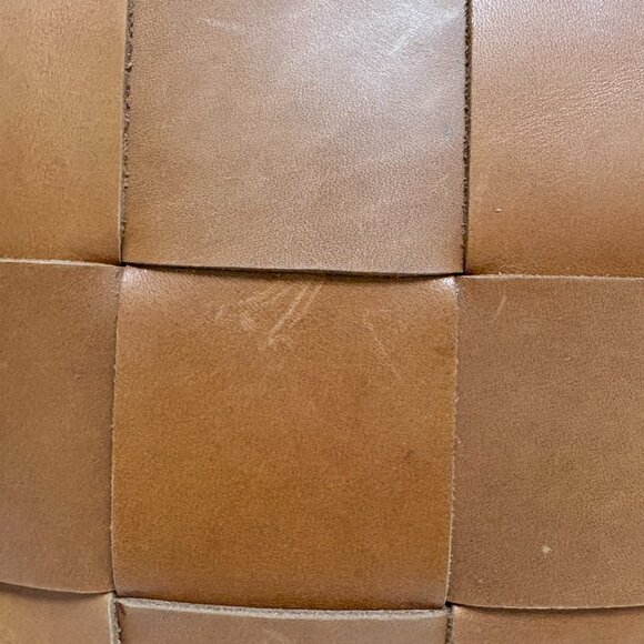 WP Standard Woven Leather Tote - Tan - Picture 3 of 15